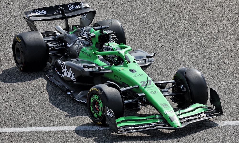1⁄43ステークキックザウバー C45 N.ヒュルケンベルグ2025F1初表彰台