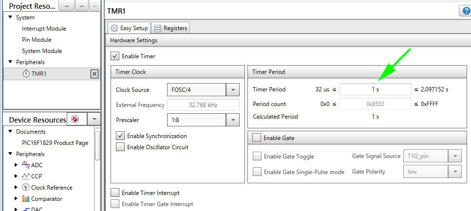 MCC (MPLAB Code Configurator) 使い方9 タイマー割り込み1 : MPLAB X IDE, XC16,XC8 ...