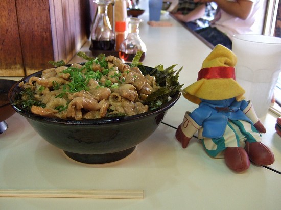武内食堂 かしわバター丼大盛り アナログ人間の食い走り日記 全力疾走