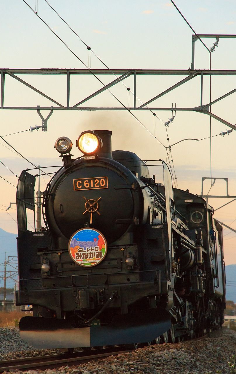 C61-20牽引 快速 SLレトロみなかみ号を八木原～渋川にて撮影 : R