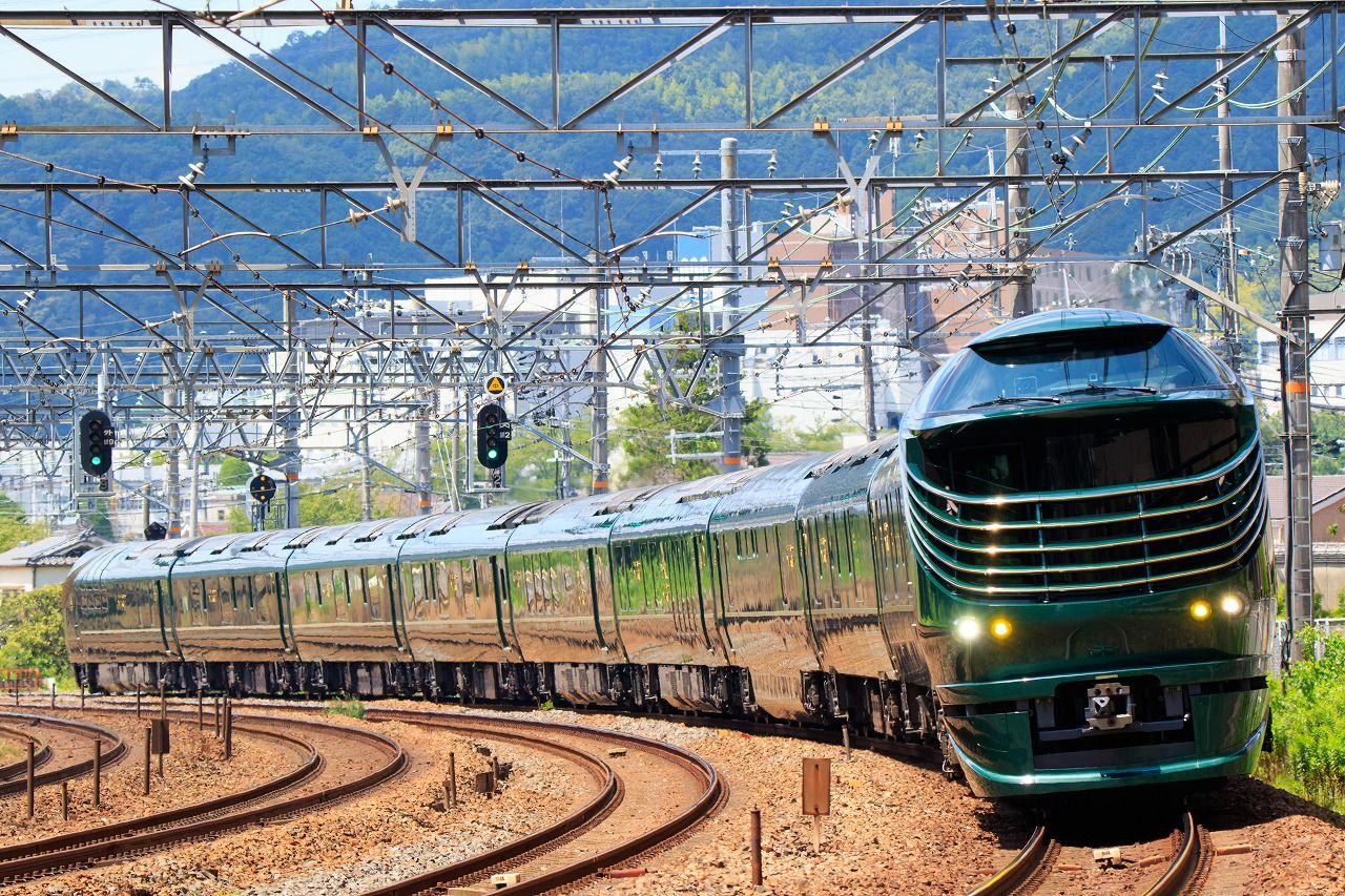 トワイライトエクスプレス瑞風を山崎～島本にて撮影 : R-STATIONぶろぐ