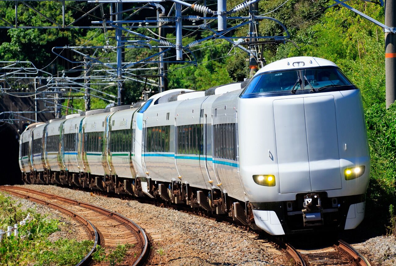 283系増結くろしおを撮影 : R-STATIONぶろぐ