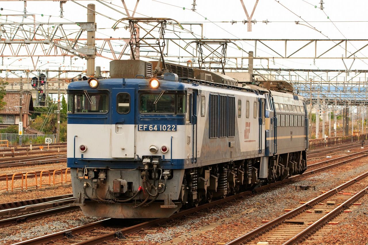 EF64-1022＋EF66-27（無動力回送）を撮影 : R-STATIONぶろぐ