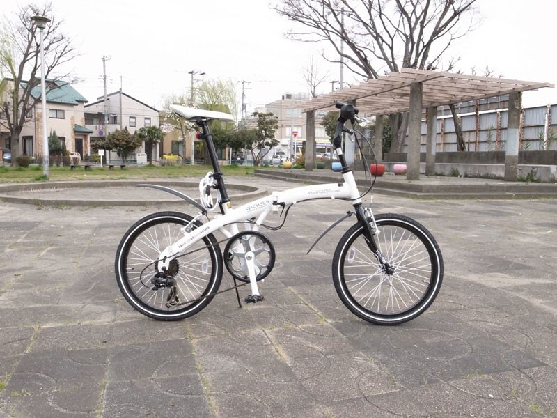折り畳み自転車 ヴァクセン ba-101 改造 BA-100の改造が終了しました