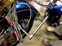 r03.3.22⑫ブレーキパッドの組み付け