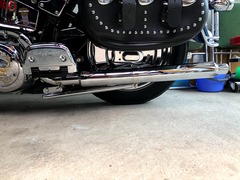 r02.7.23⑩マフラー取り付け位置調整