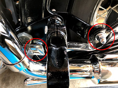 r02.7.23②マフラー取り付け位置調整