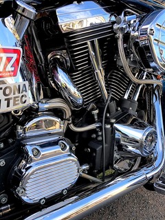 r02.7.23⑬マフラー取り付け位置調整