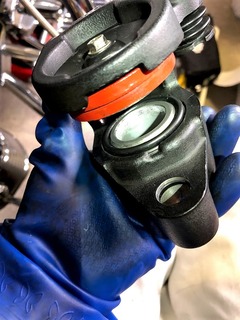 r03.3.22⑨ブレーキパッドの組み付け