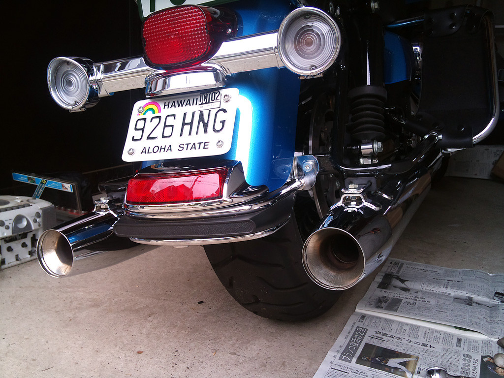 失意のマフラー交換 ・ﾟ・(つД｀)・ﾟ・ ～北米からScreamin