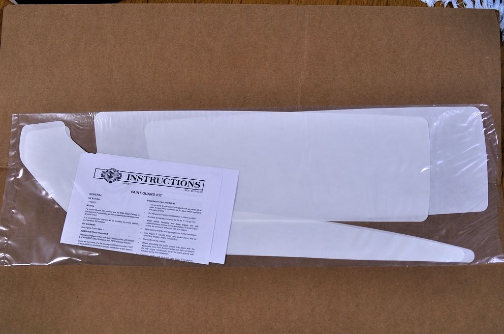 開店記念セール ハーレー純正 トランスペアレント ペイントガード