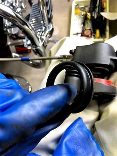 r03.3.22⑦ブレーキパッドの組み付け