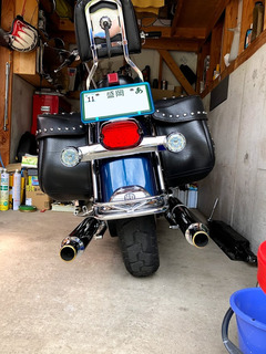 r02.7.23⑪マフラー取り付け位置調整