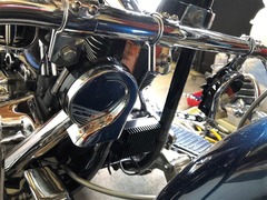 r04.4.20③アルファⅡホーン取り付け