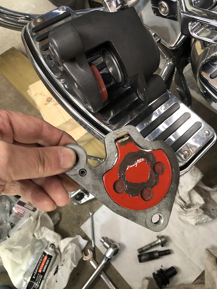 5月14日の話です～フロントブレーキのメンテナンスをしました