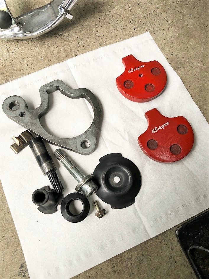 ハーレーエボソフテイルフロントブレーキ Fブレーキキャリパーのメンテナンス : ☆2ndハーレーはエボ