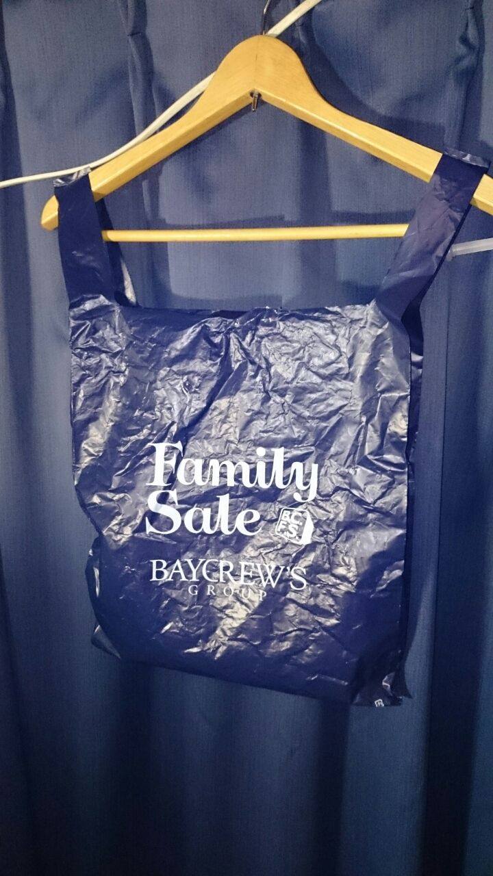 ベイクルーズファミリーセール行ってきました Duel Un Real Days