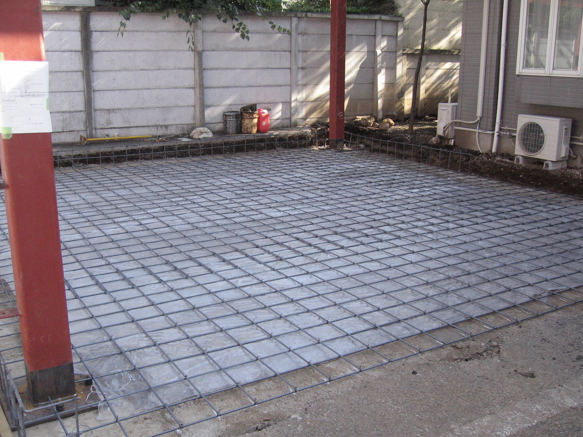 車庫のポイント 土間工事 僕のやってる仕事のブログ