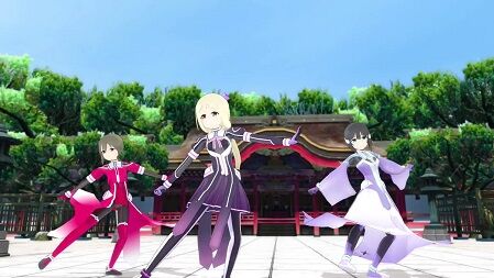 Mmd ユニバース 鷲尾 須美 乃木 園子 三ノ輪 銀 結城友奈は勇者である 二次元三次元