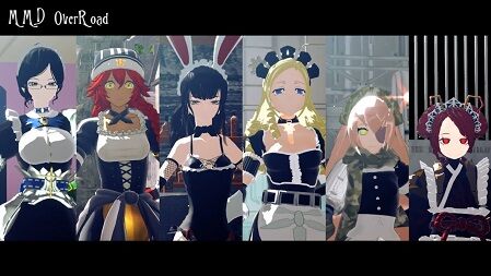 Mmd Conqueror プレアデス オーバーロード 二次元三次元