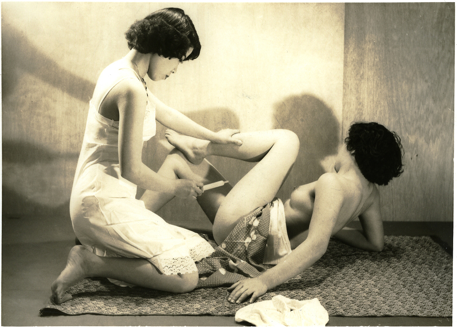 無修正　昭和浣腸 