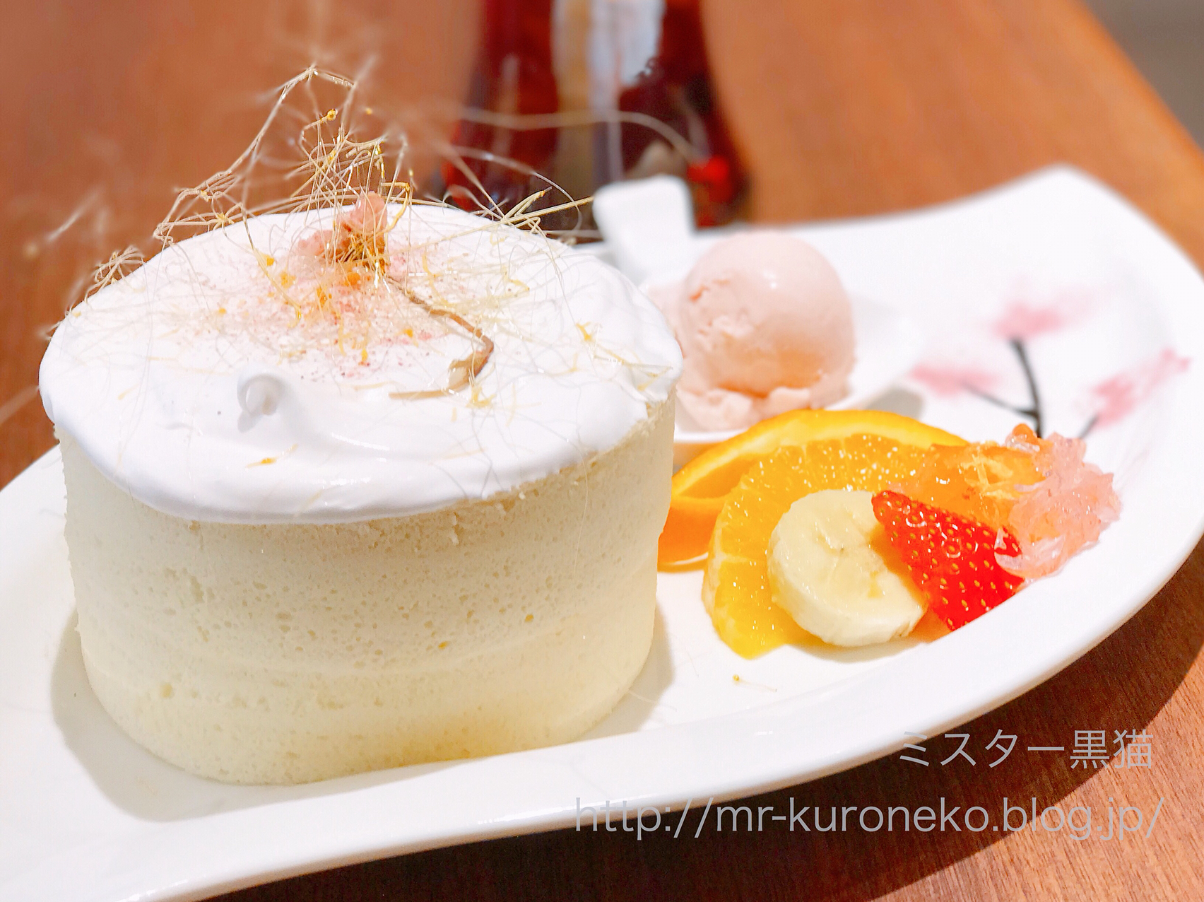Sweets Smile スイーツ スマイル 札幌 今月のパンケーキ 桜のパンケーキ ミスター黒猫のカフェめぐり パンケーキを日本一実食