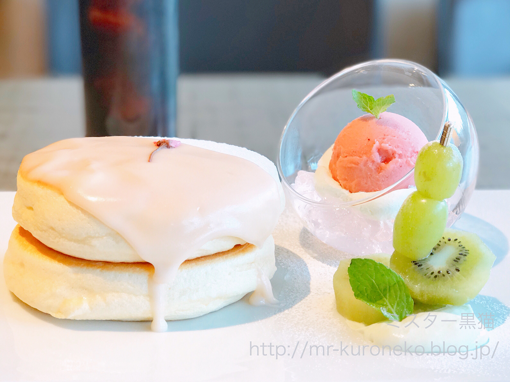 椿サロン 札幌 季節のパンケーキ 椿のぱんけーき 春 ミスター黒猫のカフェめぐり パンケーキを日本一実食