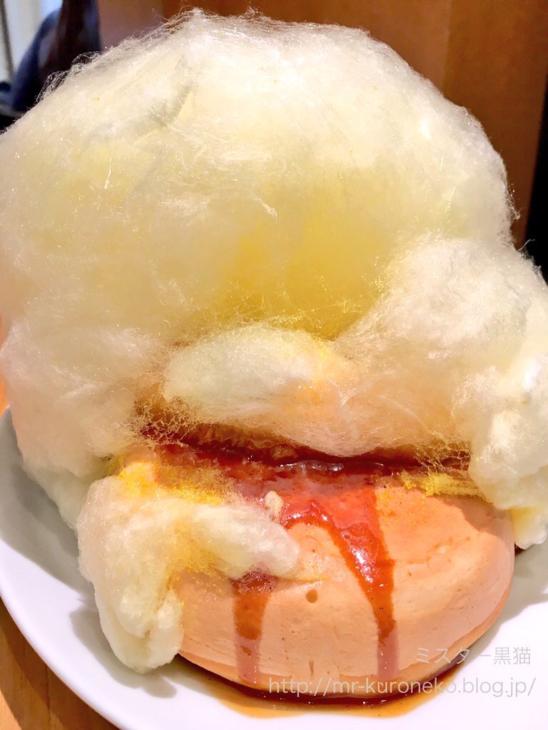 デイビット マイヤーズ カフェ 銀座三越 火曜サプライズでも紹介 コットンキャンディーパンケーキ バナナ ミスター黒猫のカフェめぐり パンケーキ を日本一実食