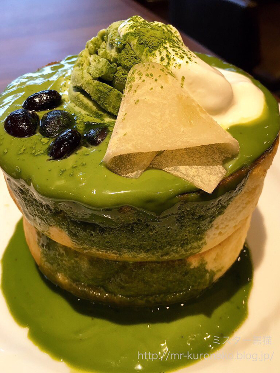 星乃珈琲店 松戸 夏限定 宇治抹茶のスフレパンケーキ ミスター黒猫のカフェめぐり パンケーキを日本一実食 星乃珈琲店 松戸 夏限定 宇治抹茶のスフレパンケーキ ミスター黒猫のカフェめぐり パンケーキを日本一実食