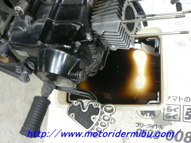 Mrm 4miniカスタムショップ ゴールド モンキー12ｖ ヘッドガスケットオイル漏れ