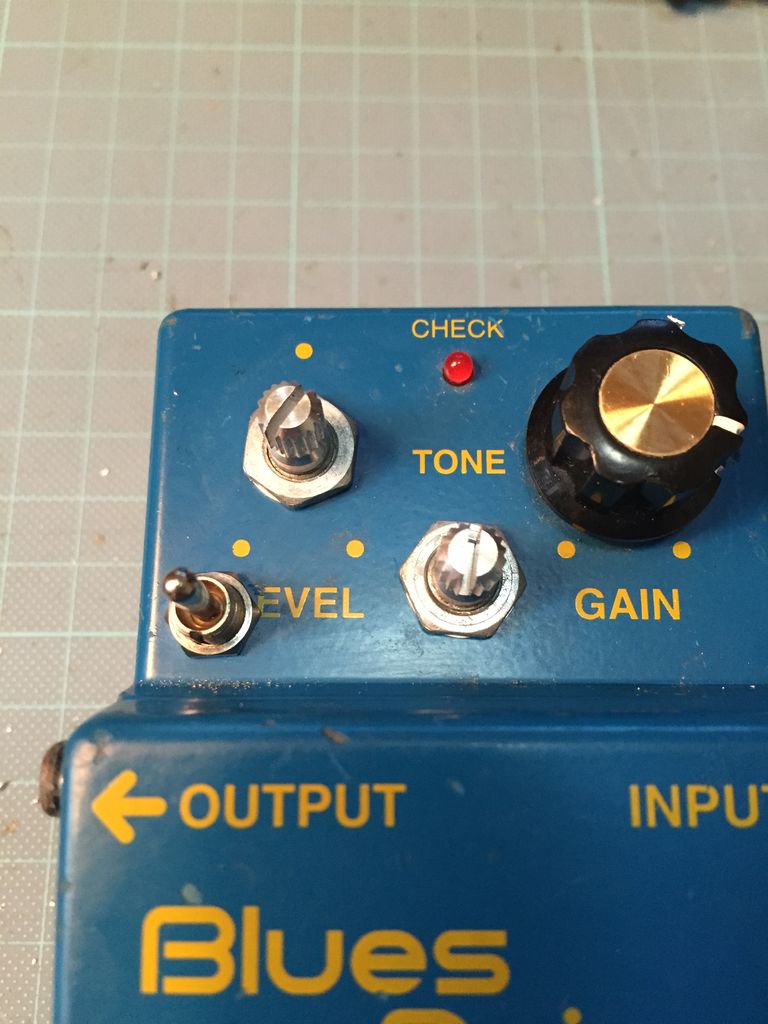 BOSS BD-2 Blues DriverのWEEDやkeeleyを参考にしたmod 初心者でも