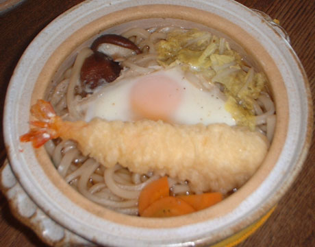 鍋焼うどん