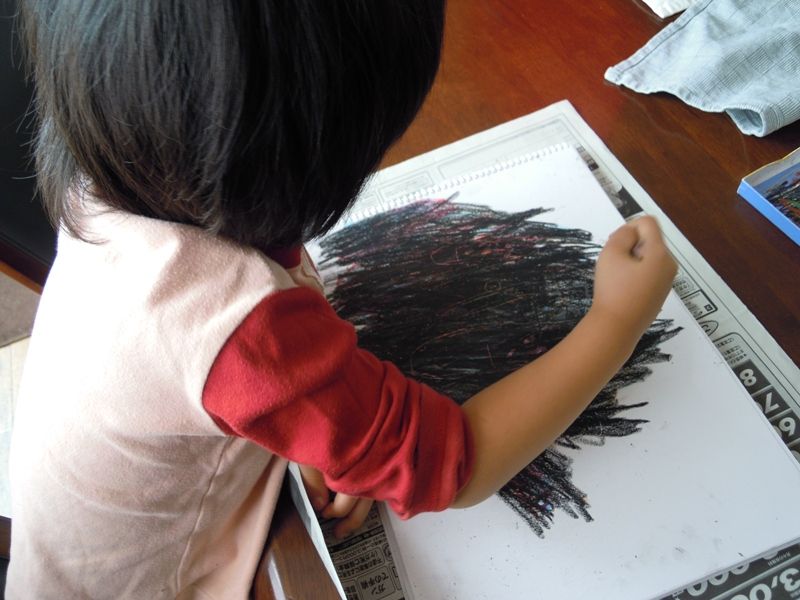 くれよんのくろくん のほほん育児生活