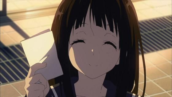 京アニクオリティ全開 氷菓 第1話 伝統ある古典部の再生 レビュー 12年春アニメ大本命が登場 それにしても京アニの作画は他のアニメと比べ 質 センス ともに段違い 私的urawareds Subcul