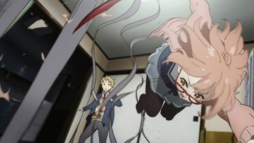 芸術的 なバトルシーン 境界の彼方 １話レビュー 戦闘シーンはさすが 京アニクオリティ で華麗な動きでしたし 次回が気になる展開で面白かったです 私的urawareds Subcul