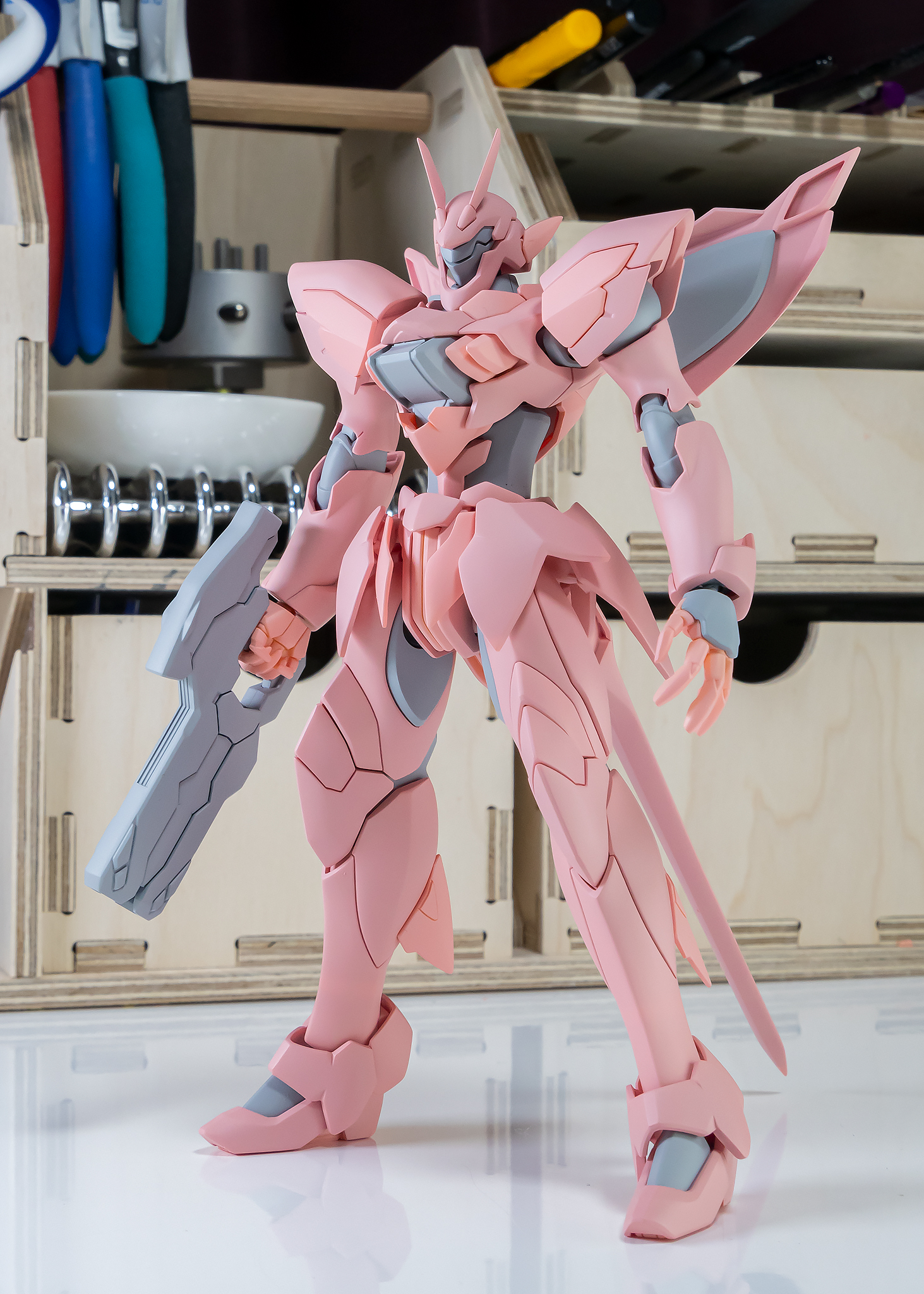 Hgage ゼイドラ製作4 サフチェック ずっとガンプラ