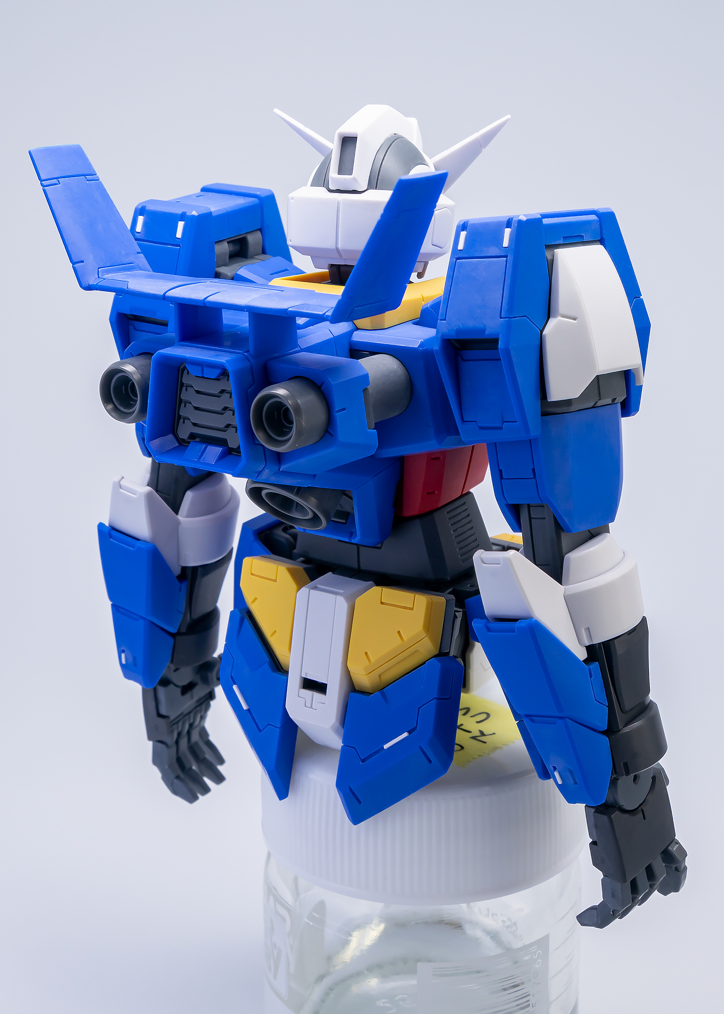 Mg ガンダムage 1スパロー製作3 スジボリでモールド追加 ディテールアップ ずっとガンプラ