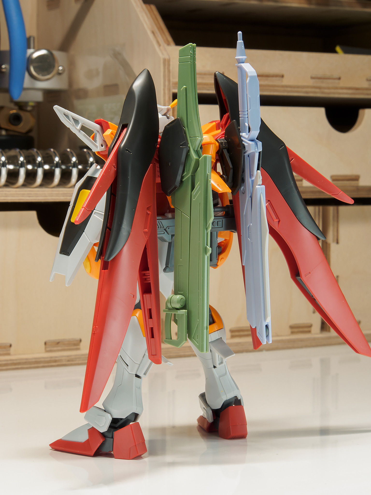 HGCE デスティニーガンダム(ハイネ専用機)製作1/仮組み HGCE デスティニーガンダム(ハイネ専用機)製作1/仮組み