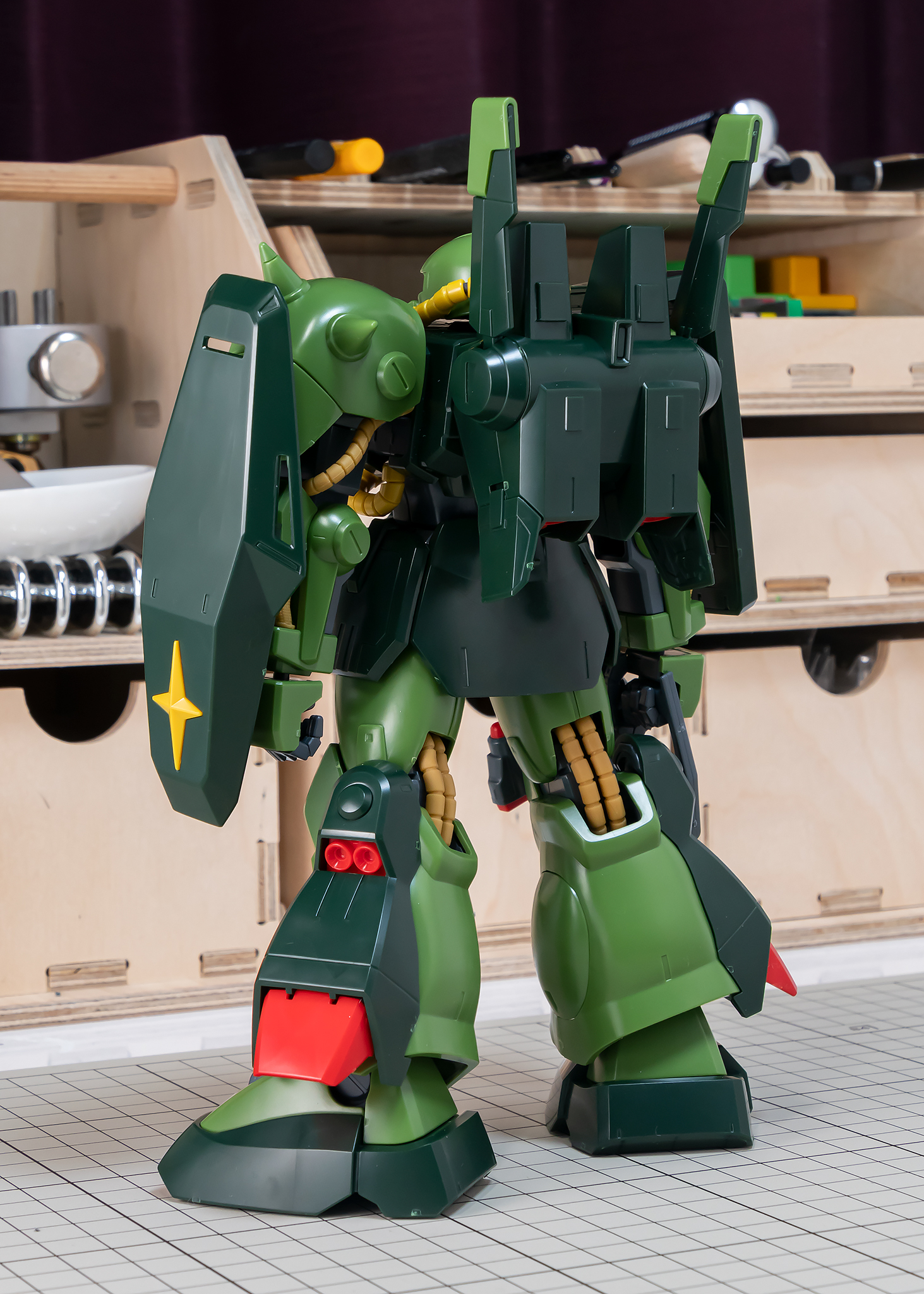 MG ハイザック 製作1／仮組み : ずっとプラモデル