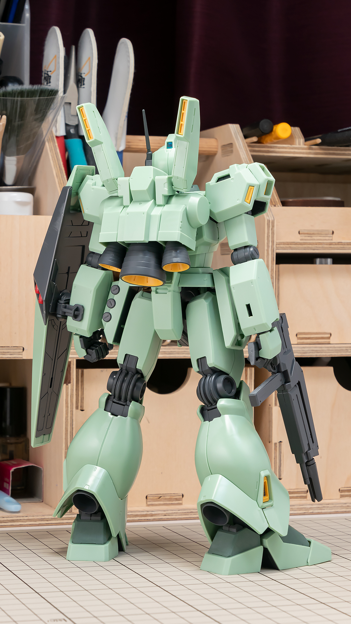 MG ジェガンD型 制作1／仮組み : ずっとプラモデル