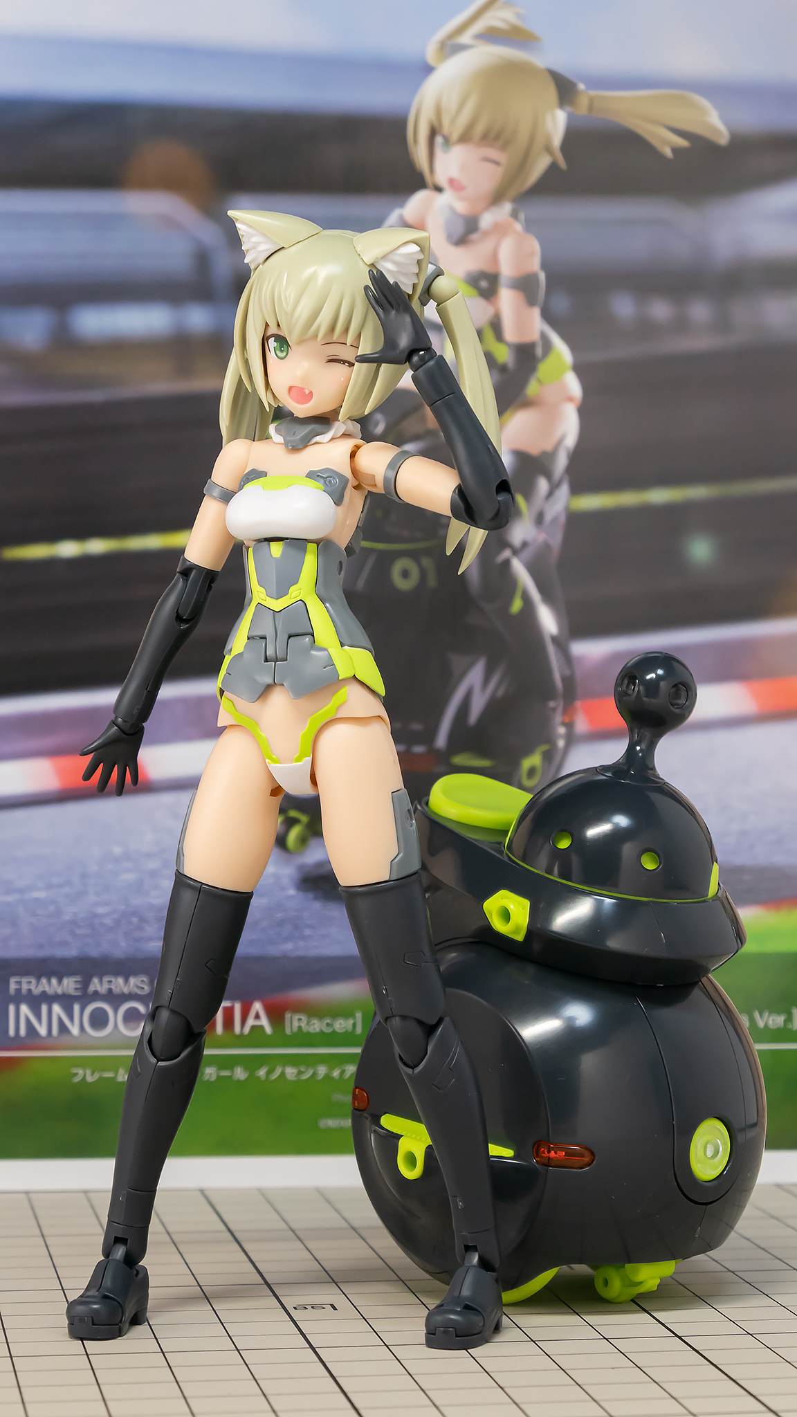 フレームアームズ・ガール イノセンティア［レーサー］＆ NOSERU