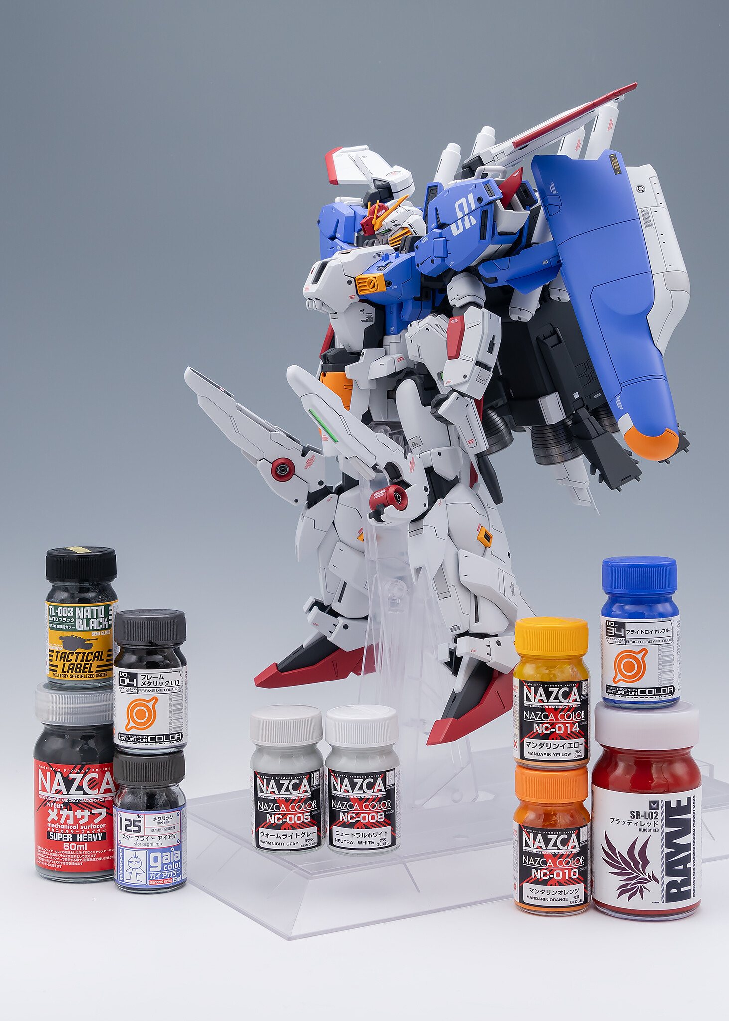 MG Ex-Sガンダム（タスクフォースα Ver.）（月刊ホビージャパン掲載