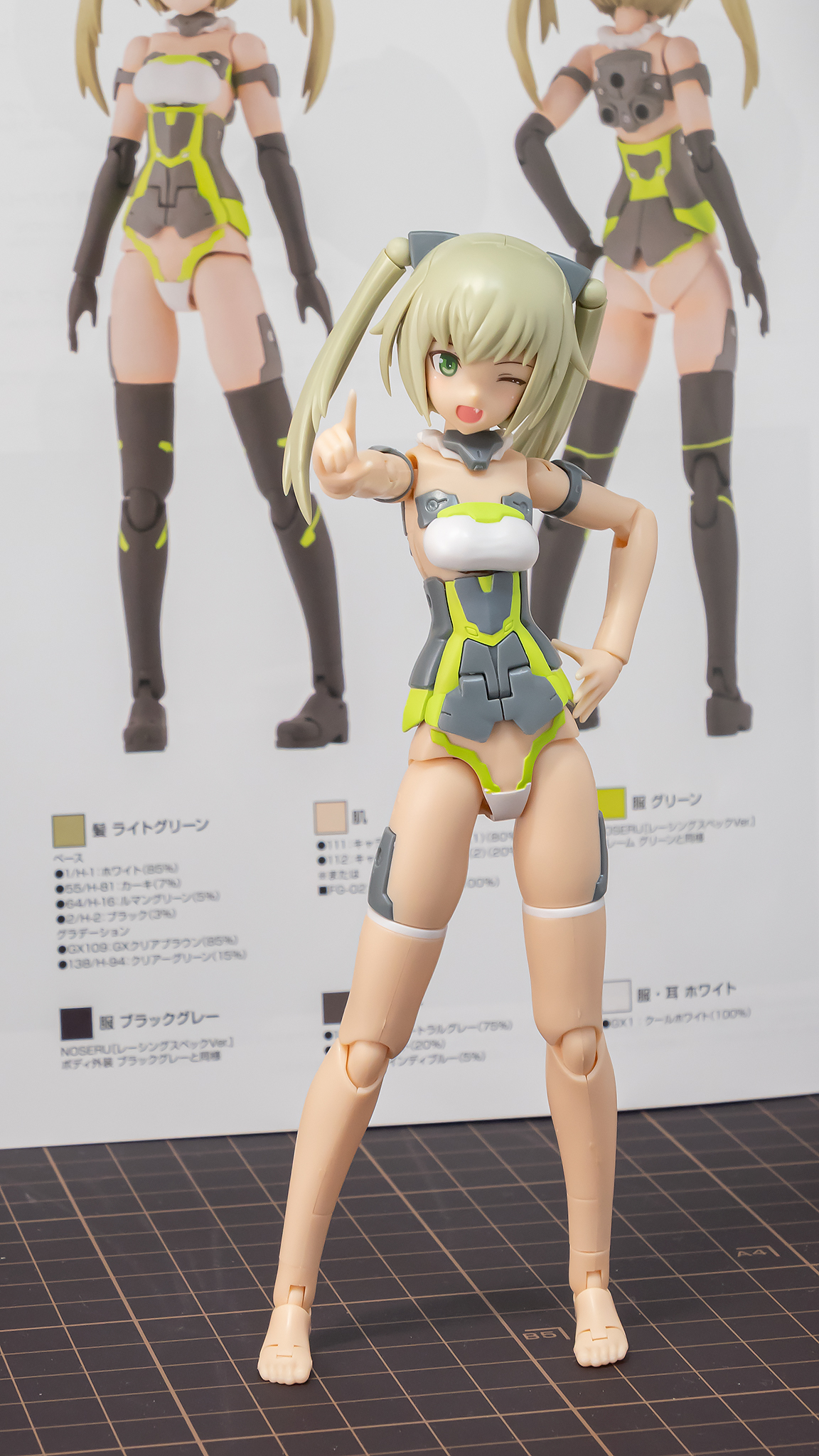 フレームアームズ・ガール イノセンティア［レーサー］＆ NOSERU