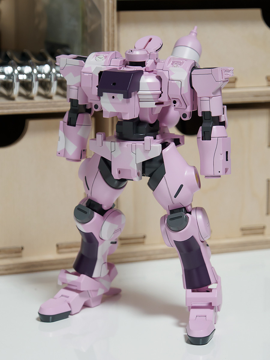 Hg00 ティエレンタオツー製作6 塗装 スミ入れ ずっとガンプラ