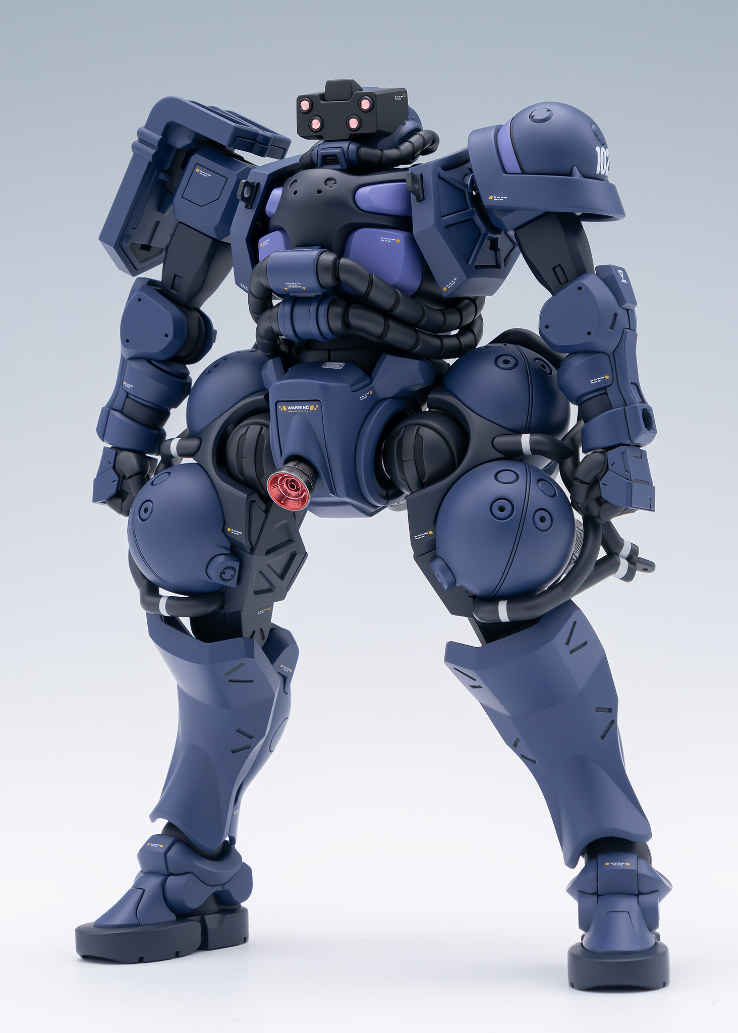 HG軍警ザク　完成品　全塗装 HG軍警ザク全塗装完成品 - メルカリ