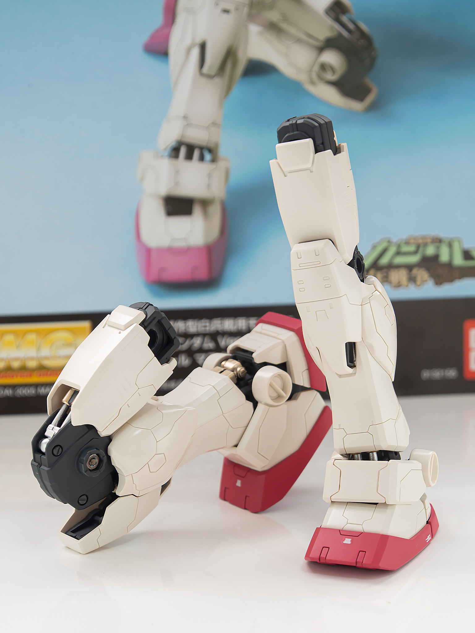 Mg ガンダム Ver One Year War 0079製作6 ガンダムの白を塗装 ずっとガンプラ