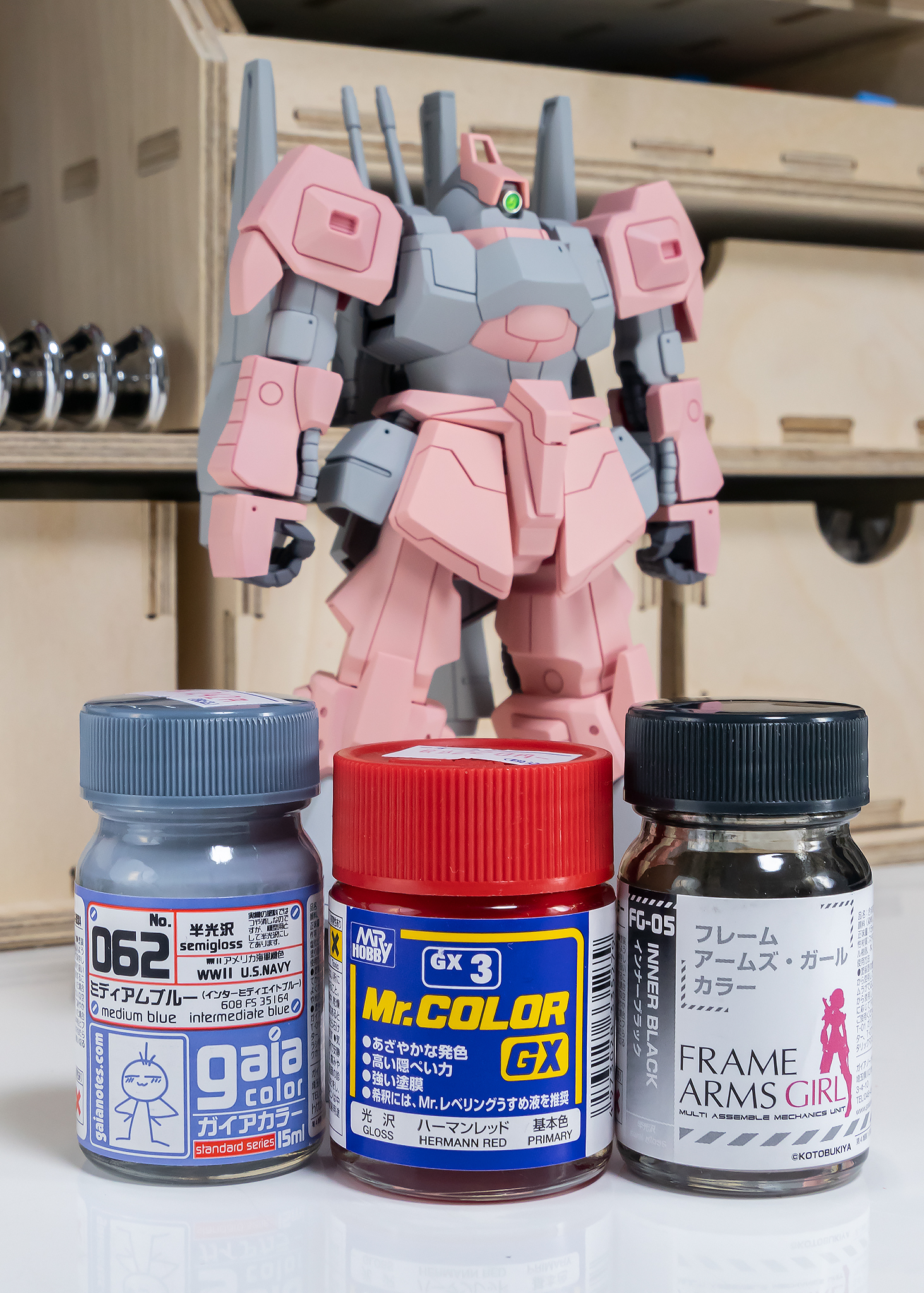HGUC リック・ディアス（クワトロ・バジーナ機）製作5／基本塗装