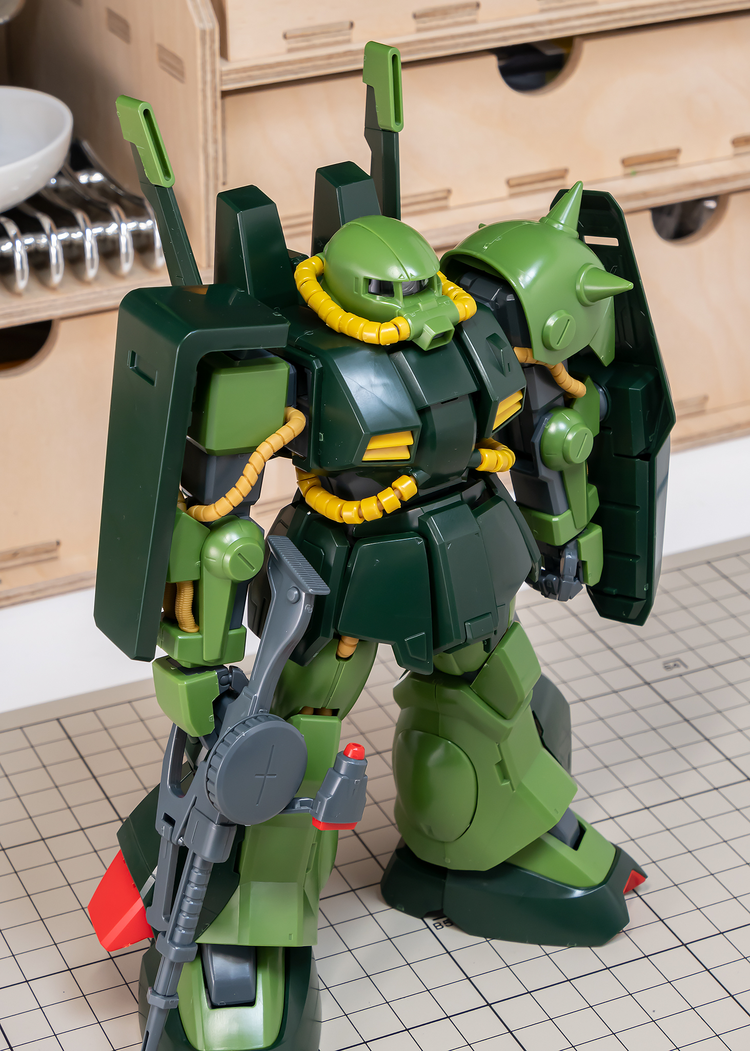 MG ハイザック 製作1／仮組み : ずっとプラモデル
