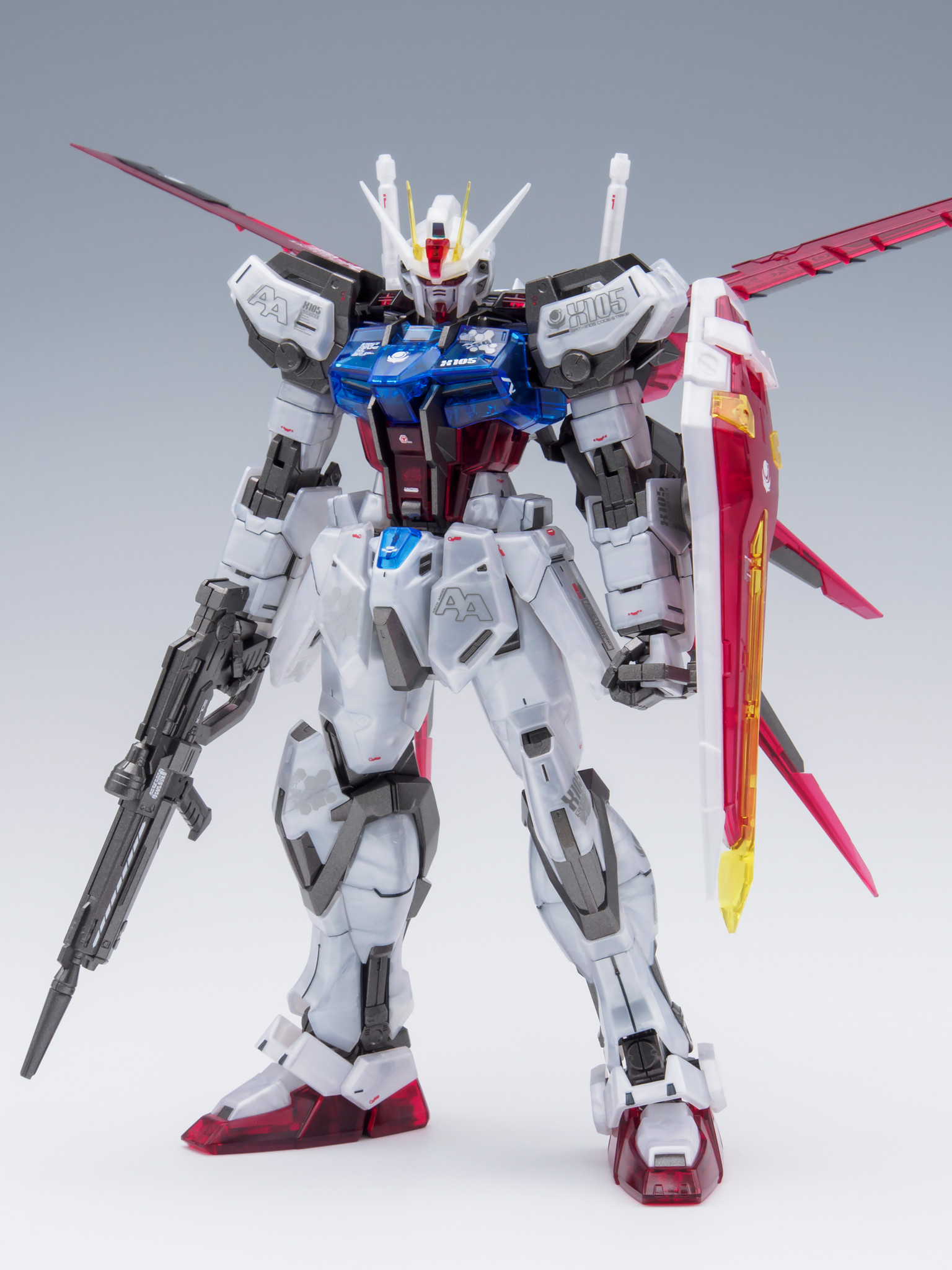 ガンダムベース限定 エールストライクガンダム Ver.RMクリアカラー