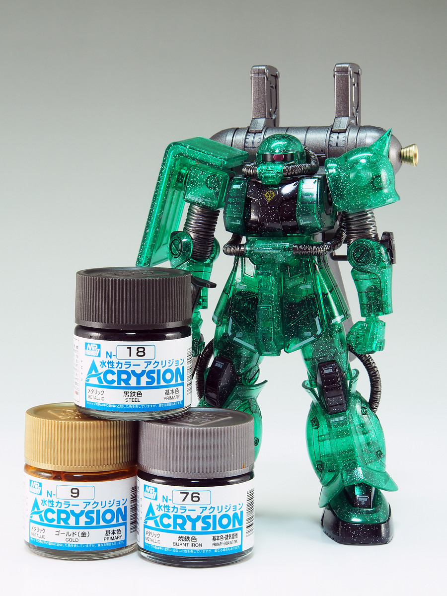 HG 量産型ザク（GUNDAM THUNDERBOLT Ver.）リミテッドクリアVer